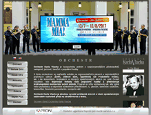 Tablet Screenshot of orchestrkarlavlacha.cz